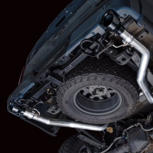 Ford F-150 Performance Exhaust - AWE Tuning - 0FG Resonated Cat-Back - Diamond Black - `21-`27 Ford F-150 Performance Exhaust - AWE Tuning - 0FG Resonated Cat-Back - Diamond Black - `21-`27